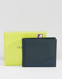 Кожаный бумажник Ted Baker Persia - Зеленый