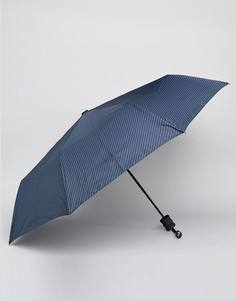 Синий зонт в полоску Peter Werth - Синий
