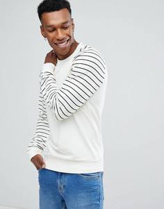 Свитшот в полоску Only & Sons - Серый