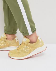 Бежевые замшевые кроссовки New Balance 530 M530VCC - Бежевый
