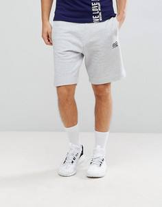 Трикотажные шорты с затягивающимся шнурком и логотипом Love Moschino - Серый