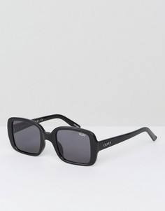 Квадратные очки в стиле 20-х Quay Australia X Kylie Jenner - Черный