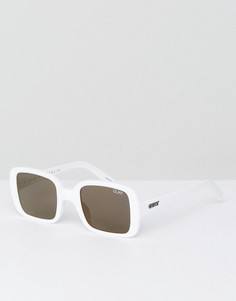 Квадратные очки в стиле 20-х Quay Australia X Kylie Jenner - Белый