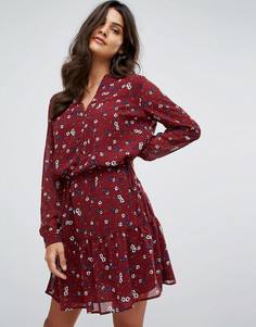 Платье с цветочным принтом Y.A.S - Мульти