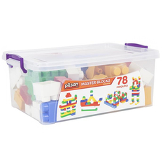 Конструктор Pilsan Master Blocks 78 дет. 03-451