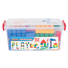 Конструктор Pilsan Master Blocks 52 дет. 03-450