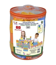 Конструктор Pilsan Jumbo Magic Blocks 60 дет. 03-227