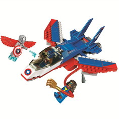 Конструктор Bela Супер герои Воздушная погоня Капитана Америка 178 дет. 10673