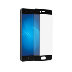 Аксессуар Защитное стекло Huawei P10 Plus Onext с рамкой Black 41433