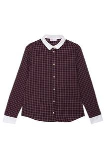 Рубашка с контрастным воротником Red Valentino