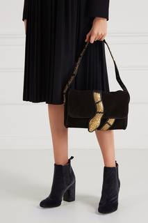 Замшевая сумка с декором Red Valentino