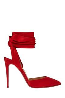 Шелковые туфли Douce Du Desert 100 Christian Louboutin