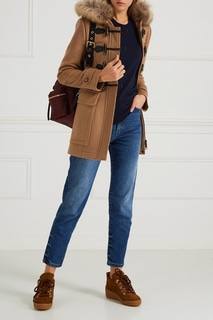 Замшевые ботинки на шнуровке See by Chloé