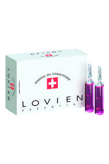 Кондиционер-восстановление на основе минеральных масел в ампулах Mineral Oil Conditioner, 10x8 ml Lovien Essential