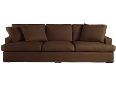 Диван penelope large sofa (gramercy) коричневый 252x92x104 см.