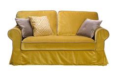 Диван прованс (modern classic) желтый 200x75x93 см.