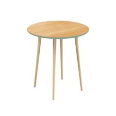 Обеденный стол спутник (woodi) зеленый 75.0 см.