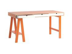 Письменный стол matteo (studiola) оранжевый 150x75x70 см. Studiolla