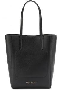Сумка Mini Modern Tote из тисненой кожи Ralph Lauren