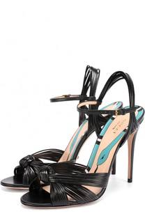 Кожаные босоножки Allie на шпильке Gucci