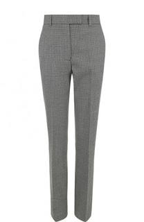 Шерстяные брюки прямого кроя со стрелками CALVIN KLEIN 205W39NYC