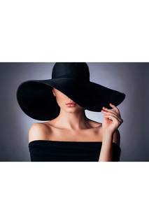 Холст "Девушка в шляпе" Ecoramka