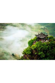 Холст "Дом на горе" Ecoramka