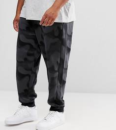 Джоггеры из флиса с камуфляжным принтом Nike Jordan PLUS - Черный