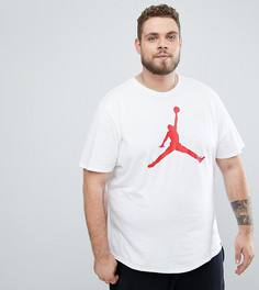 Белая футболка с логотипом Nike Jordan PLUS 908017-100 - Белый