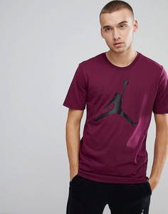Фиолетовая футболка с большим логотипом Nike Jordan 908017-609 - Фиолетовый