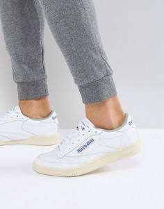 Белые кроссовки Reebok Club C 85 Vintage - Белый