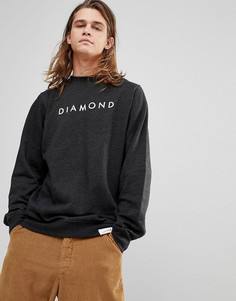 Свитшот с логотипом Diamond Supply - Серый