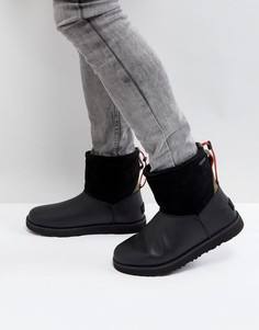Классические водонепроницаемые ботинки с фиксаторами UGG - Черный