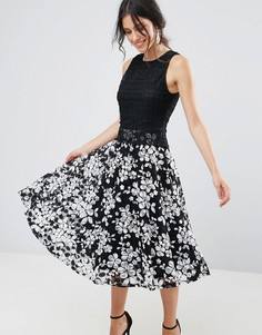Приталенное платье Uttam Boutique - Черный