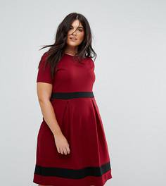 Приталенное платье Praslin - Красный