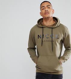 Зеленый худи с большим логотипом Nicce London TALL - Зеленый