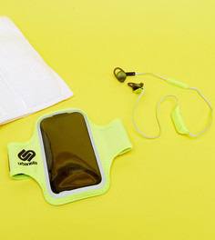 Подарочный набор с беспроводными наушниками и браслетом на предплечье Urbanista - Мульти