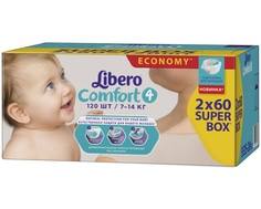 Подгузники Libero Comfort 4 (7-14 кг) 120 шт.