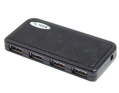 Хаб USB A4Tech USB 4 ports HUB-64 Black