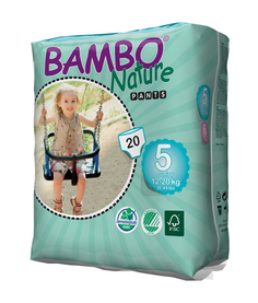 Подгузники Bambo Nature Pants Junior Трусики 12-20кг 20шт 310138
