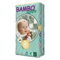 Подгузники Bambo Nature Midi 5-9кг 66шт 310143