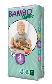 Подгузники Bambo Nature 7-18кг 60шт 310144