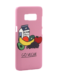 Аксессуар Чехол Samsung Galaxy S8 With Love. Moscow Go Vegan 7019