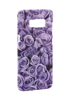 Аксессуар Чехол Samsung Galaxy S8 With Love. Moscow Purple Flowers 7022