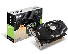 Видеокарта MSI GeForce GTX 1060 1544Mhz PCI-E 3.0 6144Mb 8008Mhz 192 bit DVI HDMI HDCP GTX 1060 6G OCV1