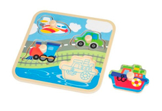 Игрушка Mapacha Вкладыши Транспорт 76671