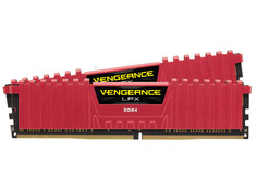Модуль памяти Corsair Vengeance LPX Red DDR4 DIMM 3000MHz PC4-24000 CL15 - 32Gb KIT (2x16Gb) CMK32GX4M2B3000C15R