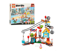 Конструктор Lepin The Angry Birds Разгром Свинограда 386 дет. 19004