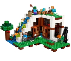 Конструктор Lepin Minecraft База на водопаде 568 дет. 18028