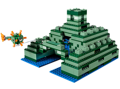 Конструктор Lepin Minecraft Пирамида в океане 828 дет. 18029